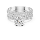 Round Lab Grown Diamond Split-Shank Engagement Ring