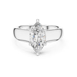 Marquise Lab Grown Diamond Solitaire Engagement Ring