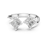 Princess Lab Grown Diamond Solitaire Engagement Ring