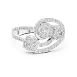 Round Lab Grown Diamond Split-Shank Engagement Ring