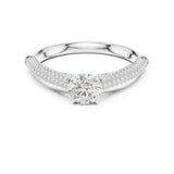 Round Lab Grown Diamond Split-Shank Engagement Ring
