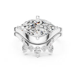 Marquise Lab Grown Diamond Split-Shank Engagement Ring