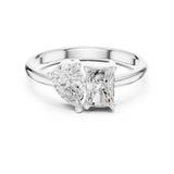 Toi Et Moi Et Lab Grown Diamond Solitaire Engagement Ring