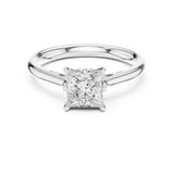Princess Lab Grown Diamond Solitaire Engagement Ring