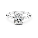 Oval Lab Grown Diamond Solitaire Engagement Ring