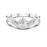 Round Lab Grown Diamond Split-Shank Engagement Ring