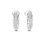 Round Huggie Lab Grown Diamond Earrings