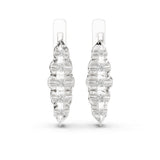 Round Huggie Lab Grown Diamond Earrings