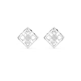 Round Stud Lab Grown Diamond Earrings