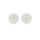 Round Stud Lab Grown Diamond Earrings