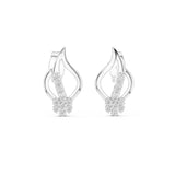 Round Stud Lab Grown Diamond Earrings