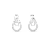 Round Stud Lab Grown Diamond Earrings