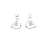 Round Stud Lab Grown Diamond Earrings