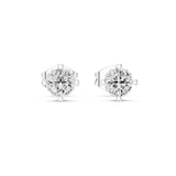 Round Stud Lab Grown Diamond Earrings