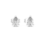Pear Stud Lab Grown Diamond Earrings