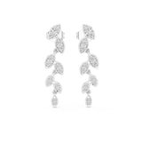Marquise Dangle Lab Grown Diamond Earrings