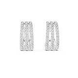 Round Huggie Lab Grown Diamond Earrings