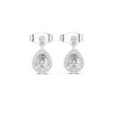 Pear Drop Lab Grown Diamond Earrings