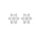 Round Stud Lab Grown Diamond Earrings