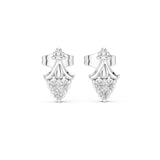 Round Stud Lab Grown Diamond Earrings