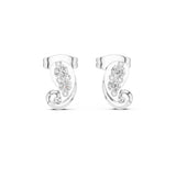 Round Climber Lab Grown Diamond Earrings