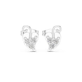 Round Climber Lab Grown Diamond Earrings