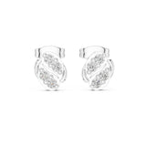 Round Stud Lab Grown Diamond Earrings