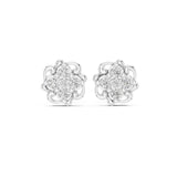 Round Stud Lab Grown Diamond Earrings