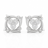 Round Stud Lab Grown Diamond Earrings