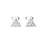 Round Stud Lab Grown Diamond Earrings