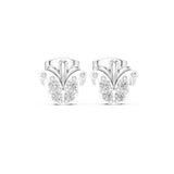 Round Stud Lab Grown Diamond Earrings