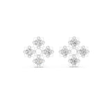 Round Stud Lab Grown Diamond Earrings