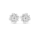 Round Stud Lab Grown Diamond Earrings