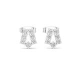 Round Stud Lab Grown Diamond Earrings