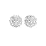 Round Stud Lab Grown Diamond Earrings