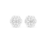 Round Stud Lab Grown Diamond Earrings
