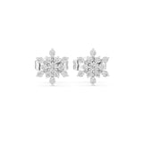 Round Stud Lab Grown Diamond Earrings