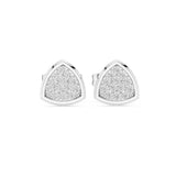 Round Stud Lab Grown Diamond Earrings