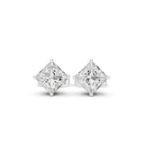 Princess Stud Lab Grown Diamond Earrings