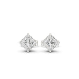 Princess Stud Lab Grown Diamond Earrings