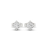 Princess Stud Lab Grown Diamond Earrings