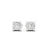 Princess Stud Lab Grown Diamond Earrings