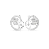 Round Stud Lab Grown Diamond Earrings