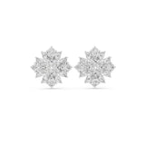Mixed Stud Lab Grown Diamond Earrings