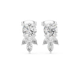 Mixed Stud Lab Grown Diamond Earrings
