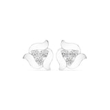 Round Stud Lab Grown Diamond Earrings