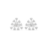 Round Stud Lab Grown Diamond Earrings