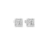 Princess Stud Lab Grown Diamond Earrings