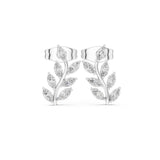 Marquise Climber Lab Grown Diamond Earrings