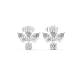 Mixed Dangle Lab Grown Diamond Earrings